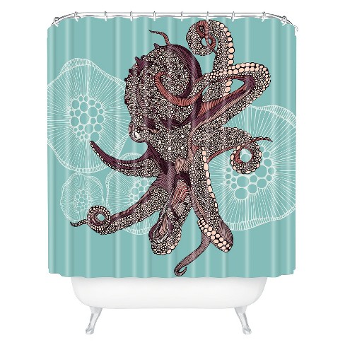 Detail Shower Curtains Octopus Nomer 14