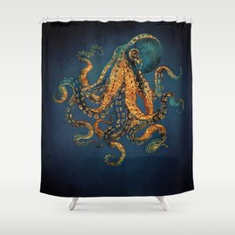 Detail Shower Curtains Octopus Nomer 21