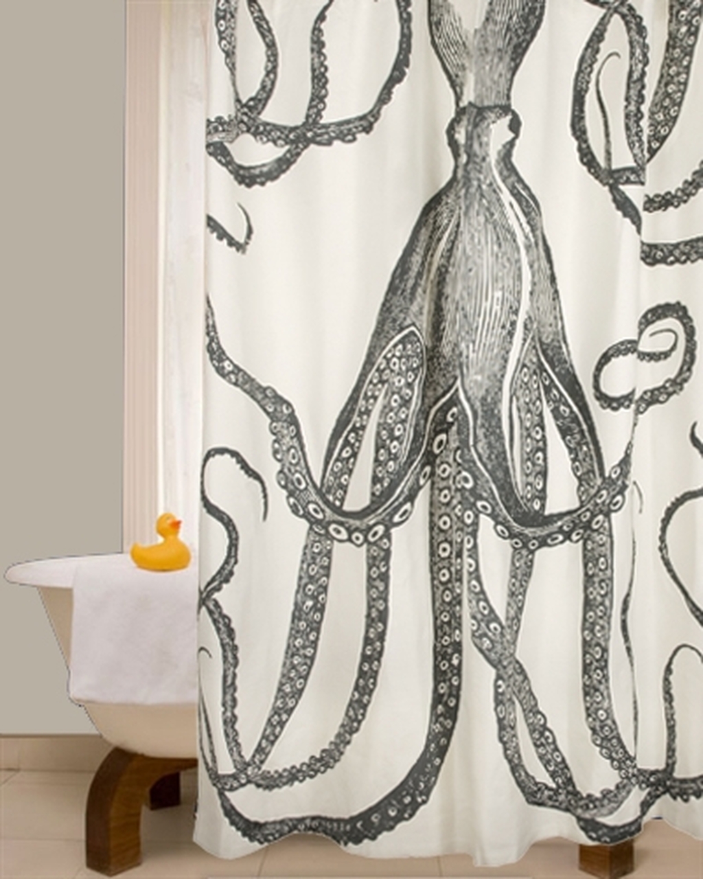 Detail Shower Curtains Octopus Nomer 26