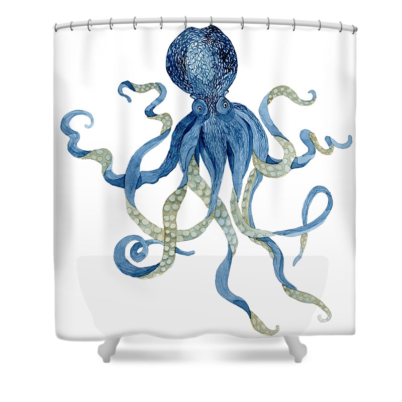 Detail Shower Curtains Octopus Nomer 38