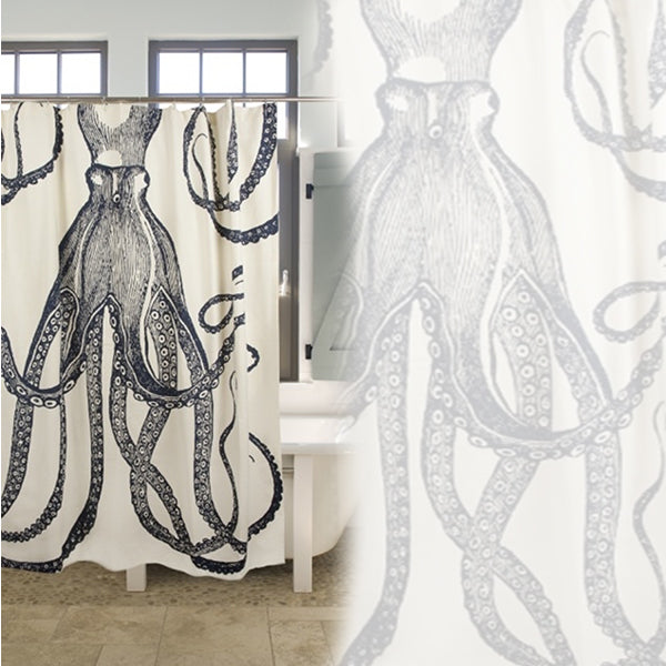 Detail Shower Curtains Octopus Nomer 59