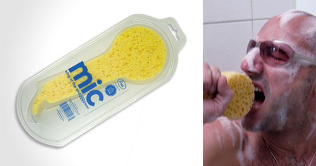 Detail Shower Mic Sponge Nomer 2