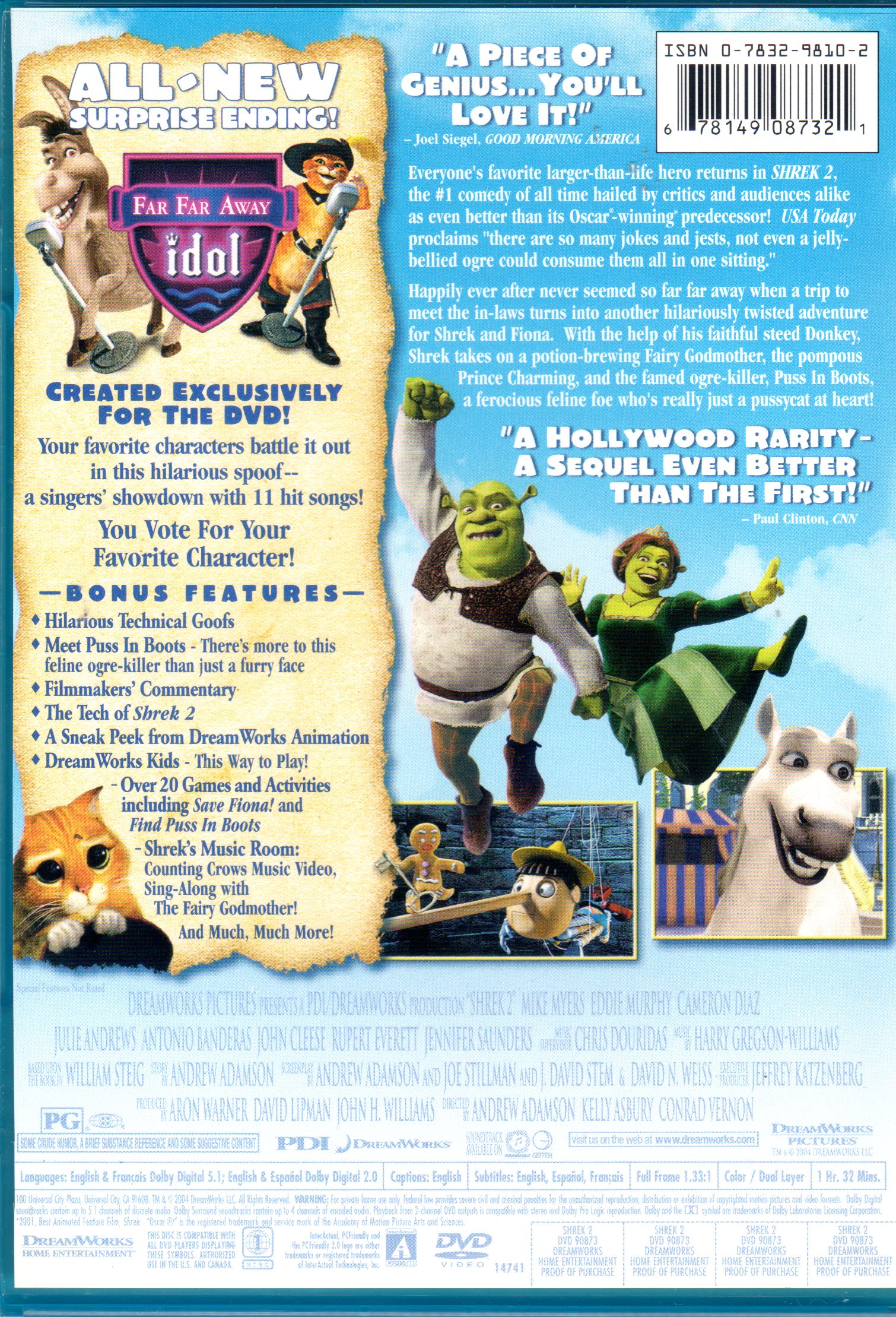 Detail Shrek 2 Dvd Ebay Nomer 46