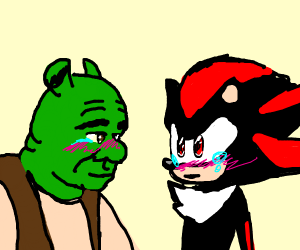 Detail Shrek And Shadow The Hedgehog Nomer 7