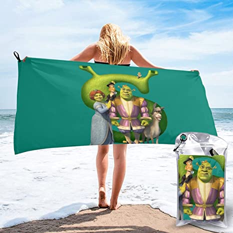 Detail Shrek Beach Towel Nomer 13