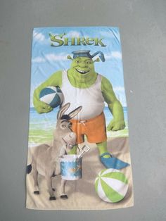 Detail Shrek Beach Towel Nomer 39