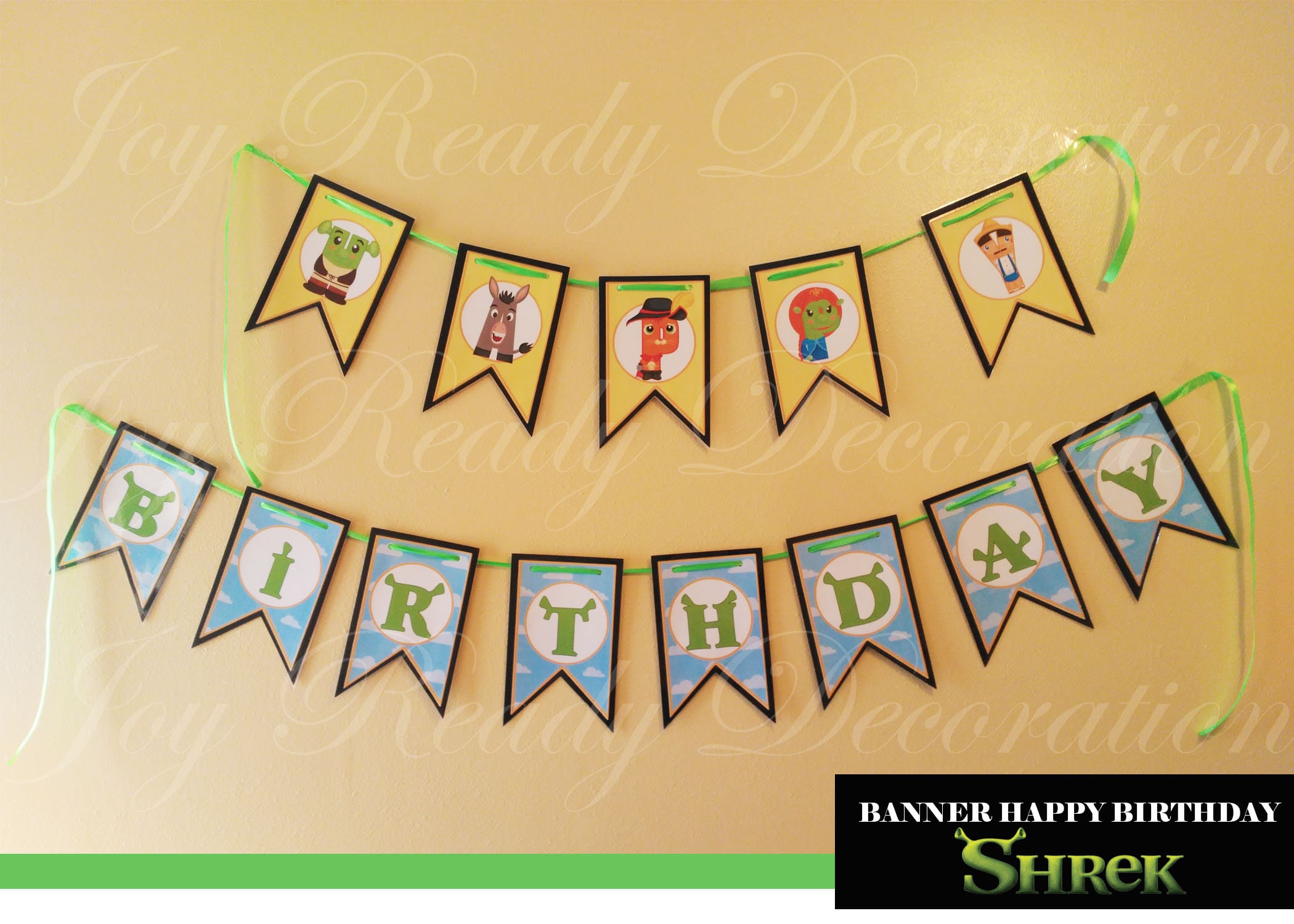 Detail Shrek Birthday Banner Nomer 15