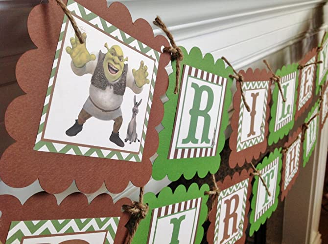 Detail Shrek Birthday Banner Nomer 26