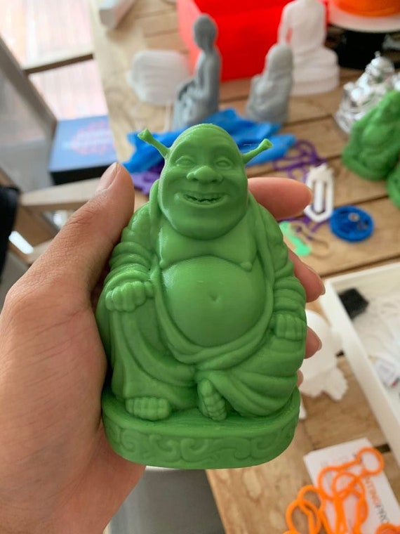 Detail Shrek Buddha 3d Print Nomer 13