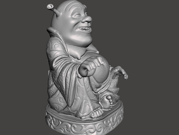 Detail Shrek Buddha 3d Print Nomer 4