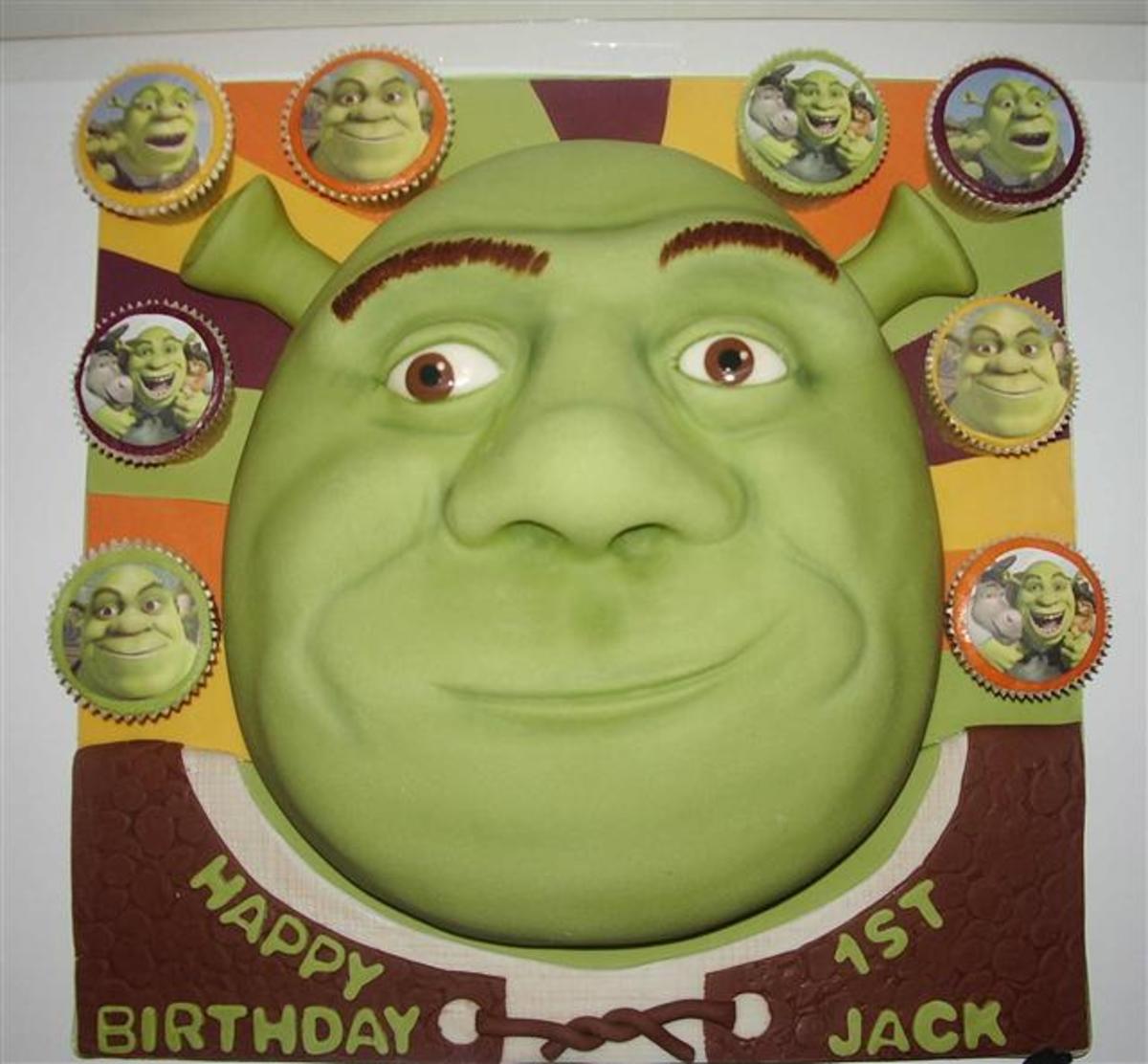 Detail Shrek Cake Pan Nomer 15