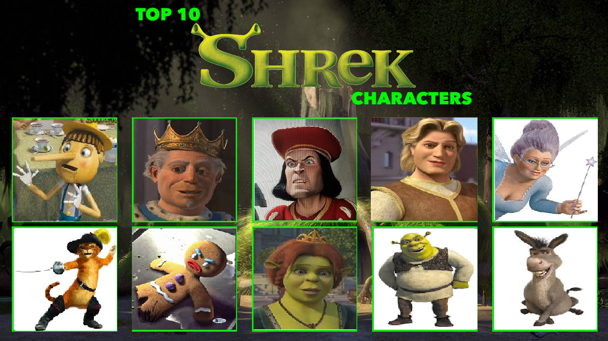 Detail Shrek Characters Picture Nomer 28