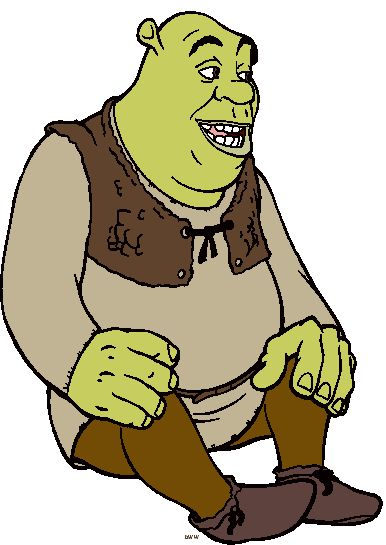 Detail Shrek Clipart Nomer 13