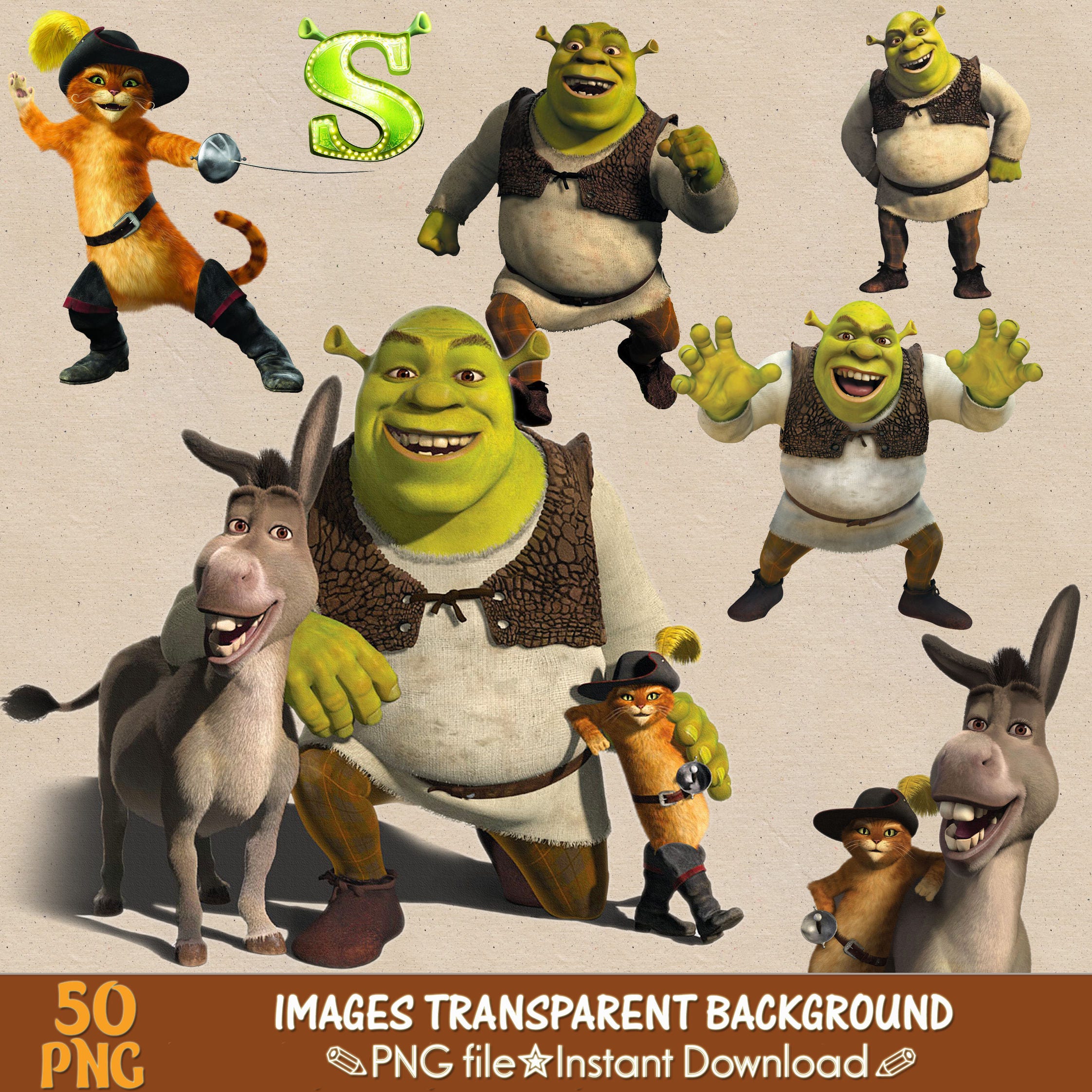Detail Shrek Clipart Nomer 42