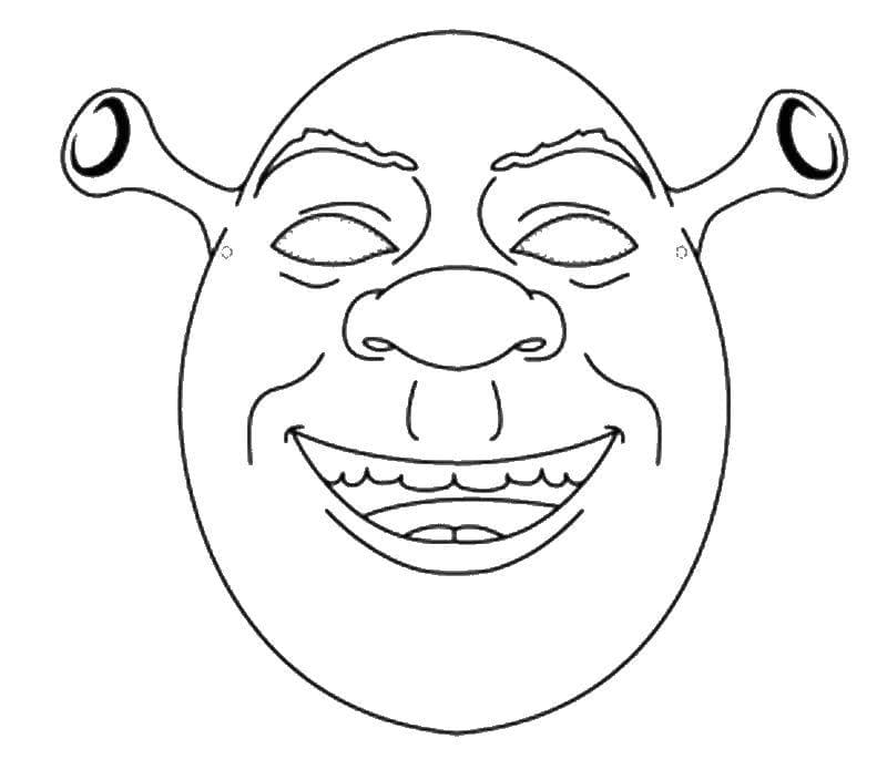 Detail Shrek Clipart Black And White Nomer 10