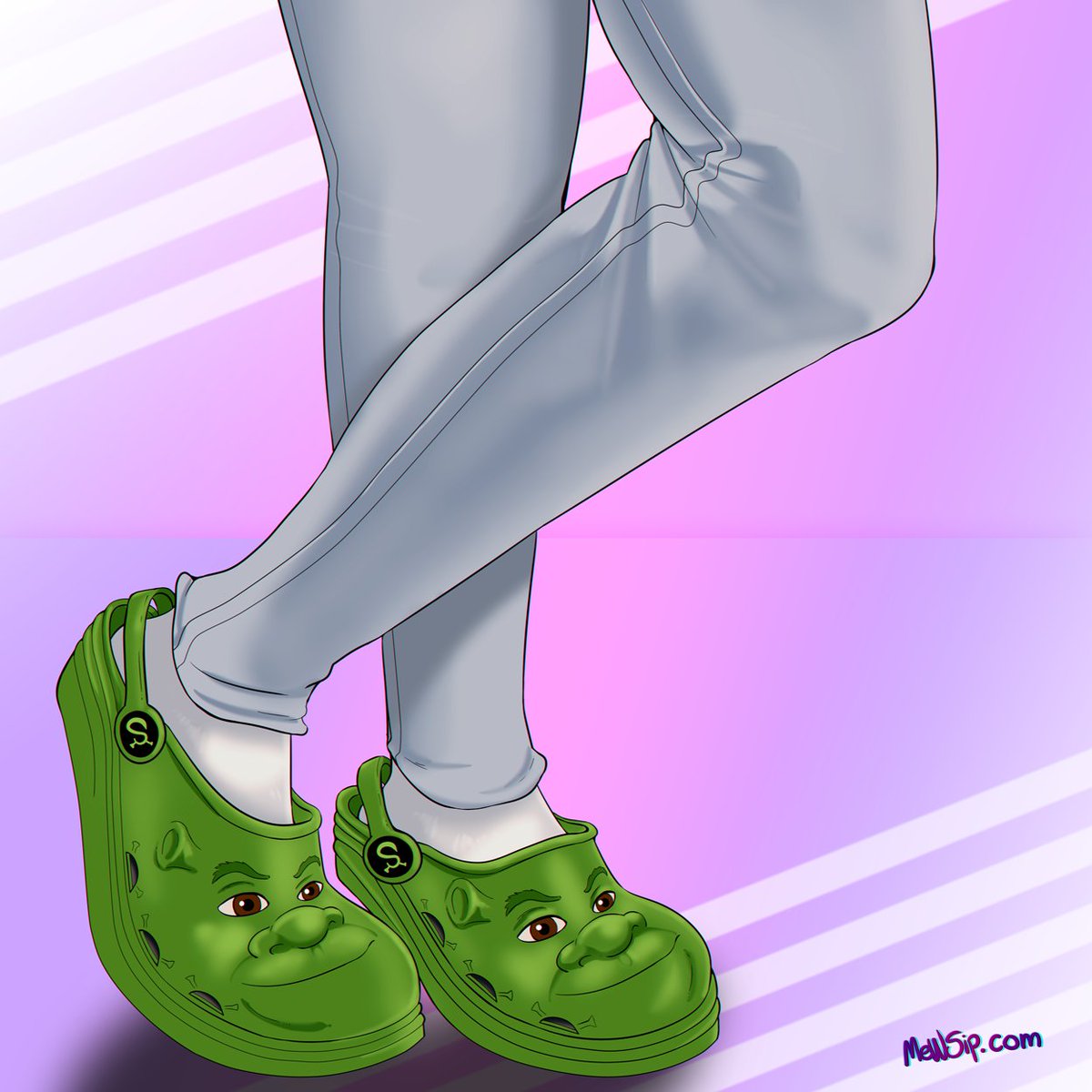 Detail Shrek Crocs Nomer 19