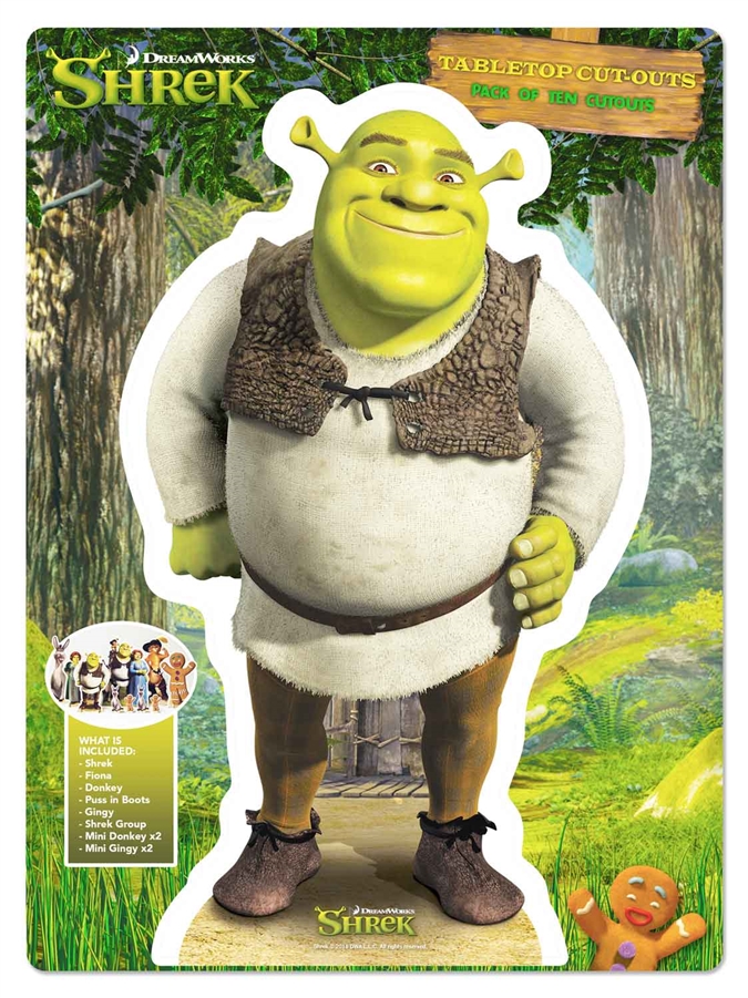 Detail Shrek Cutout Nomer 33