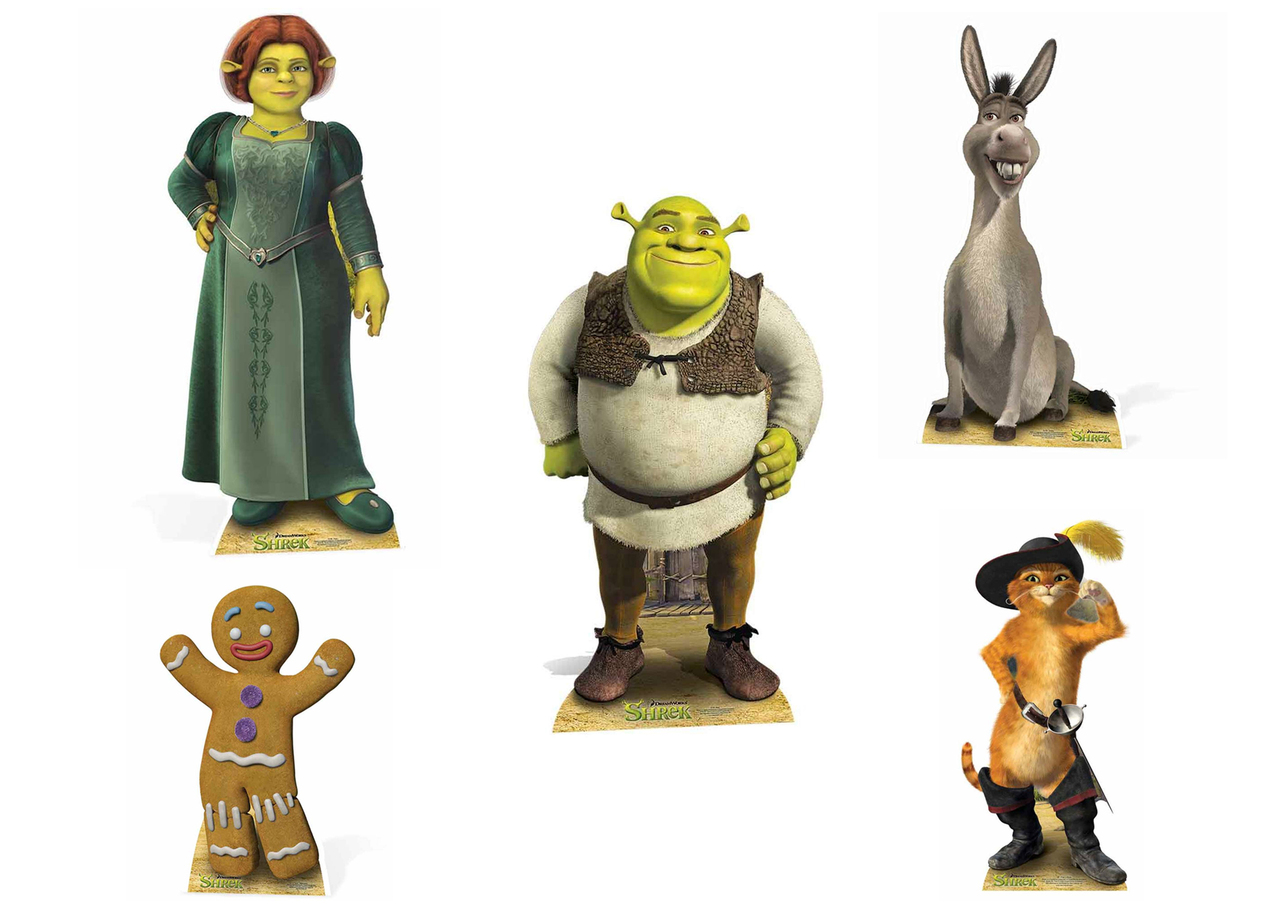 Detail Shrek Cutout Nomer 6