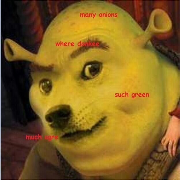 Detail Shrek Doge Nomer 2