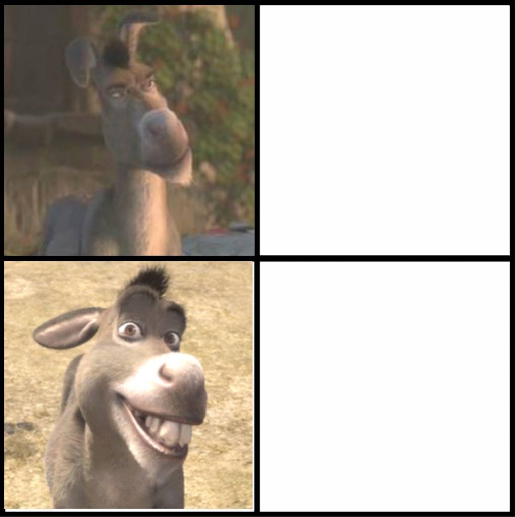 Detail Shrek Donkey Meme Nomer 44