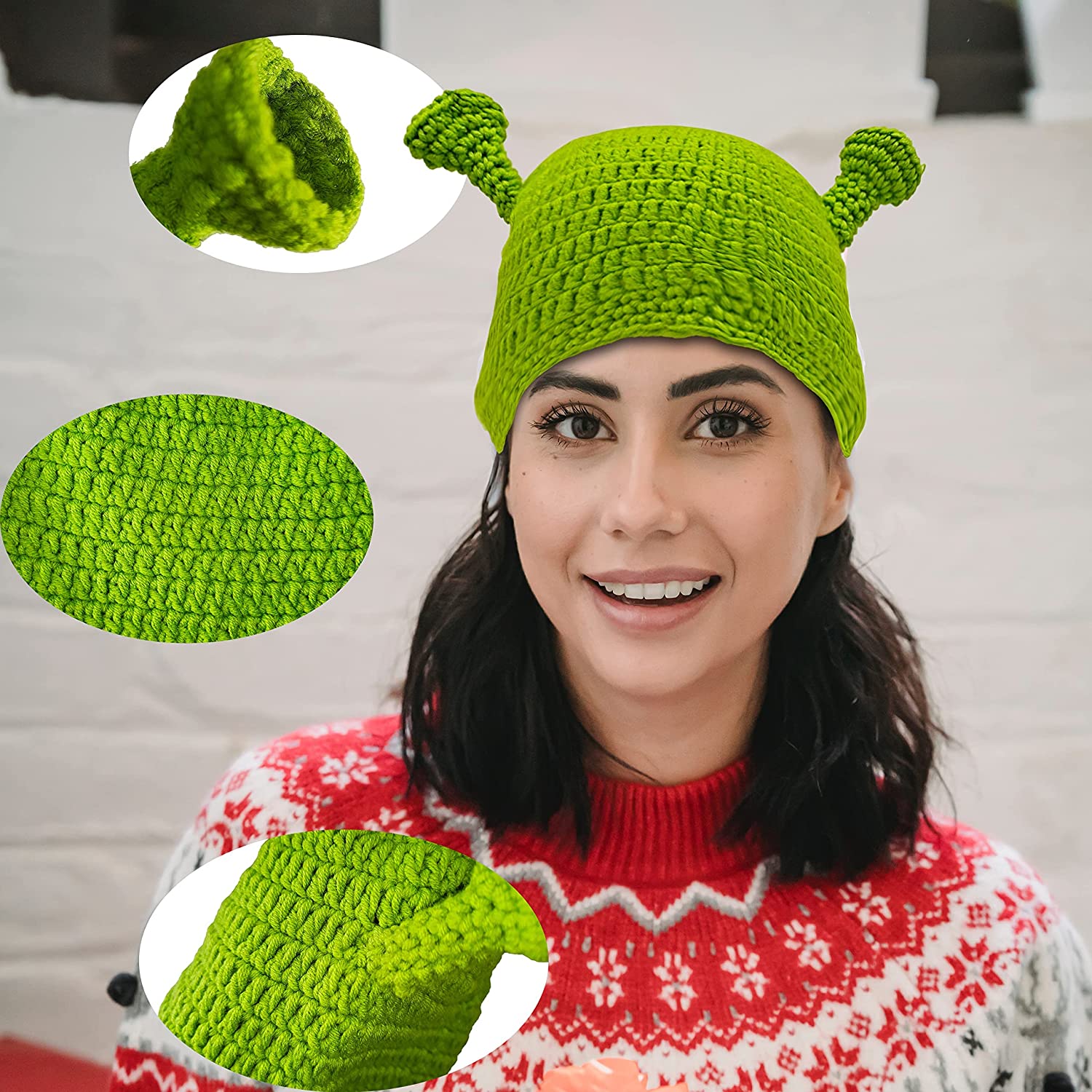 Detail Shrek Hat With Ears Nomer 14