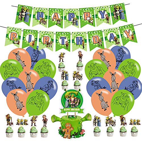Detail Shrek Party Plates Nomer 28