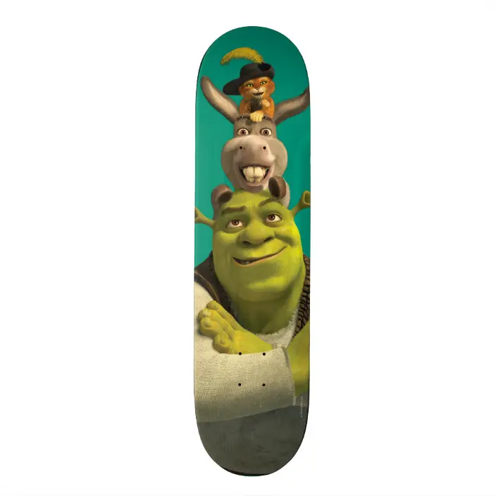 Detail Shrek Skateboard Nomer 4