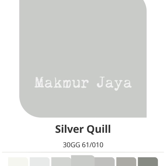 Detail Warna Cat Tembok Abu Abu Silver Nomer 6