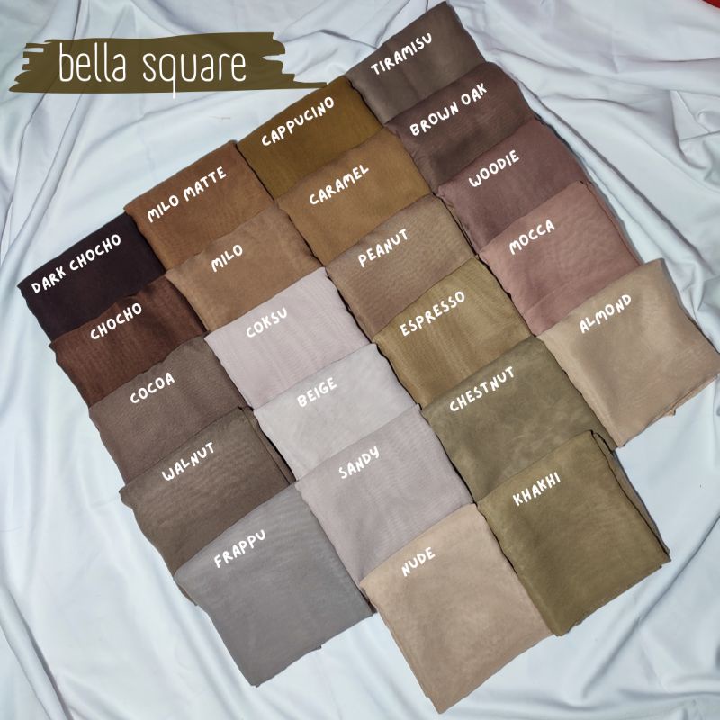 Detail Warna Chestnut Jilbab Nomer 25