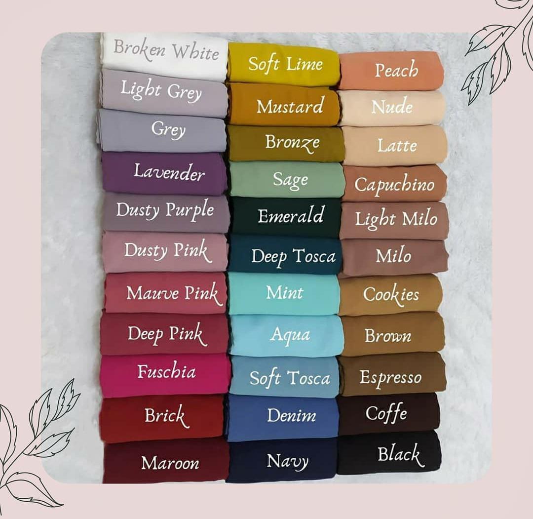 Detail Warna Deep Pink Nomer 26