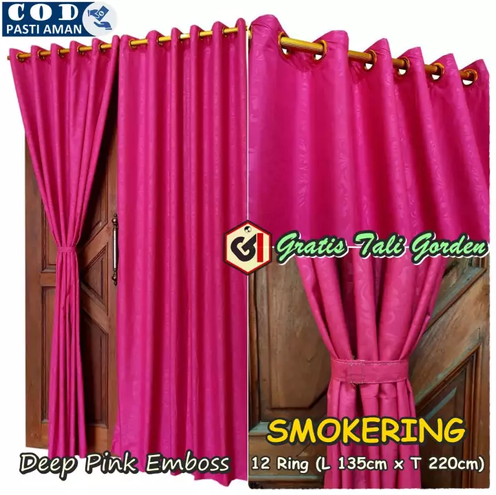 Detail Warna Deep Pink Nomer 44