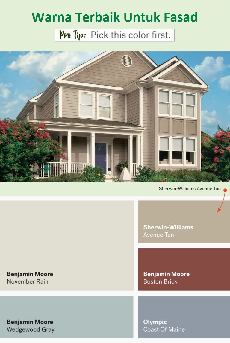 Detail Warna Eksterior Rumah Nomer 10