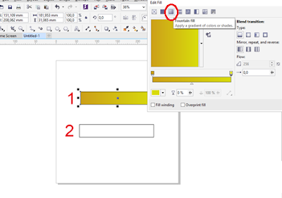 Detail Warna Emas Pada Corel Nomer 42