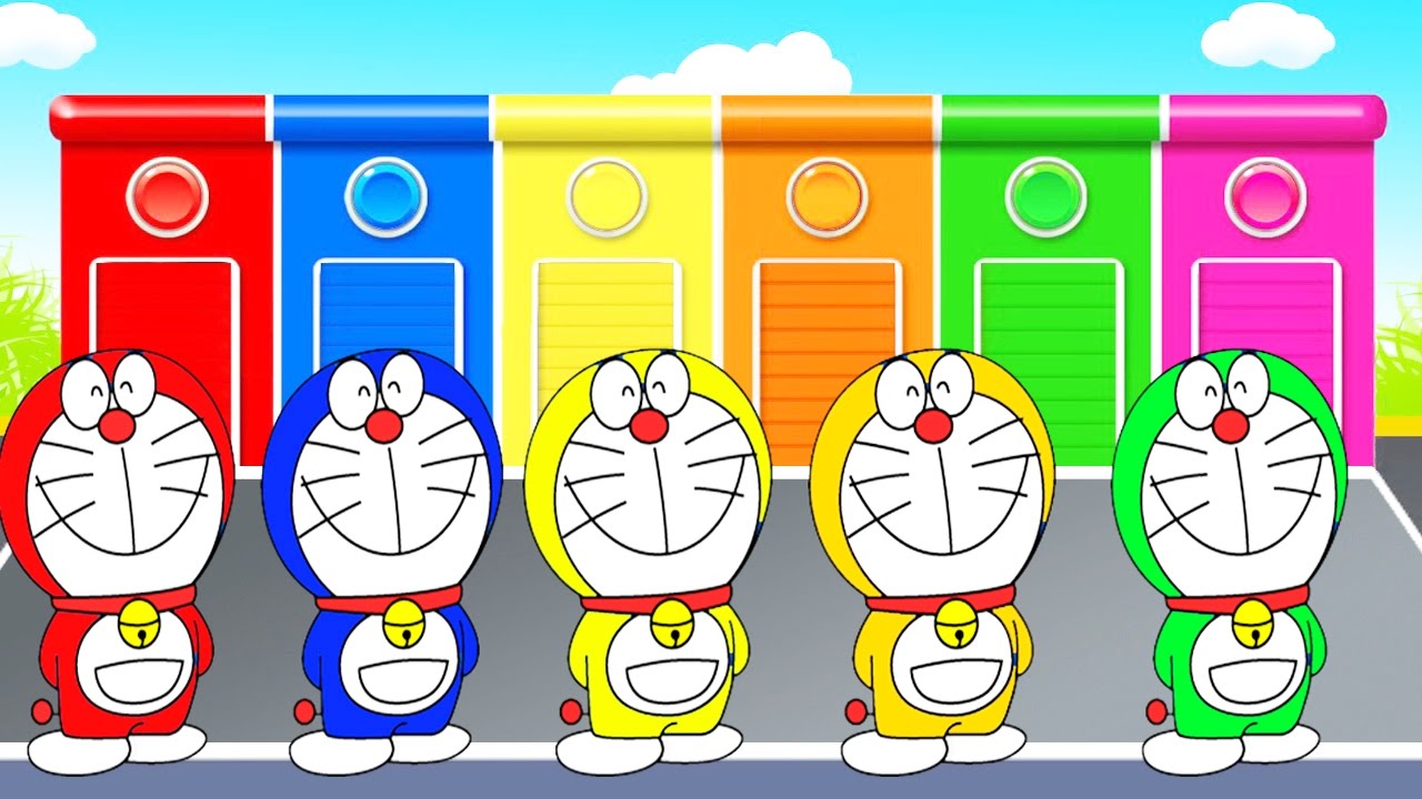 Detail Warna Gambar Doraemon Nomer 12