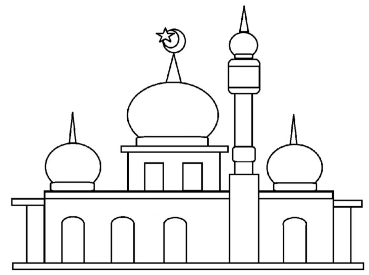 Detail Warna Gambar Masjid Yang Bagus Nomer 15