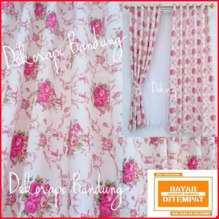 Detail Warna Gorden Yang Cocok Untuk Dinding Pink Nomer 15