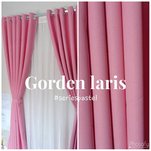 Detail Warna Gorden Yang Cocok Untuk Dinding Pink Nomer 5