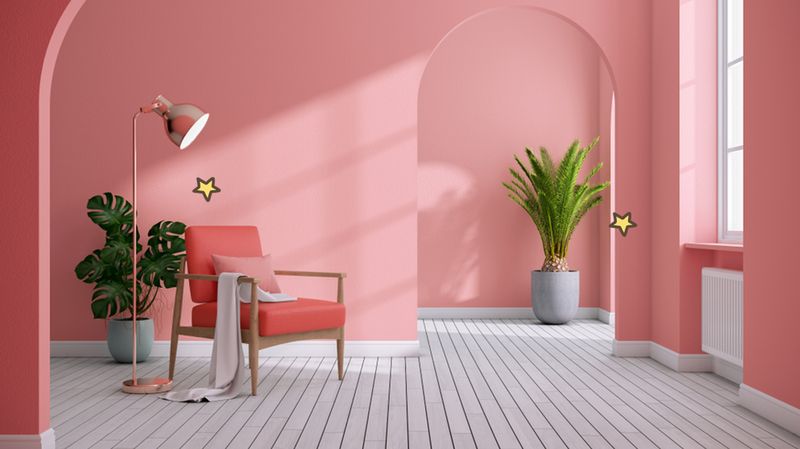 Detail Warna Gorden Yang Cocok Untuk Dinding Pink Nomer 45