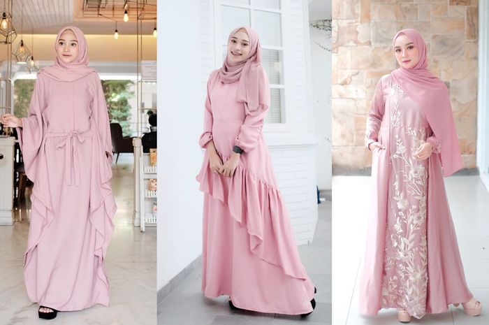 Detail Warna Hijab Dusty Pink Nomer 14