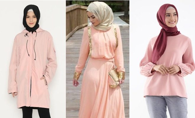 Detail Warna Hijab Dusty Pink Nomer 41