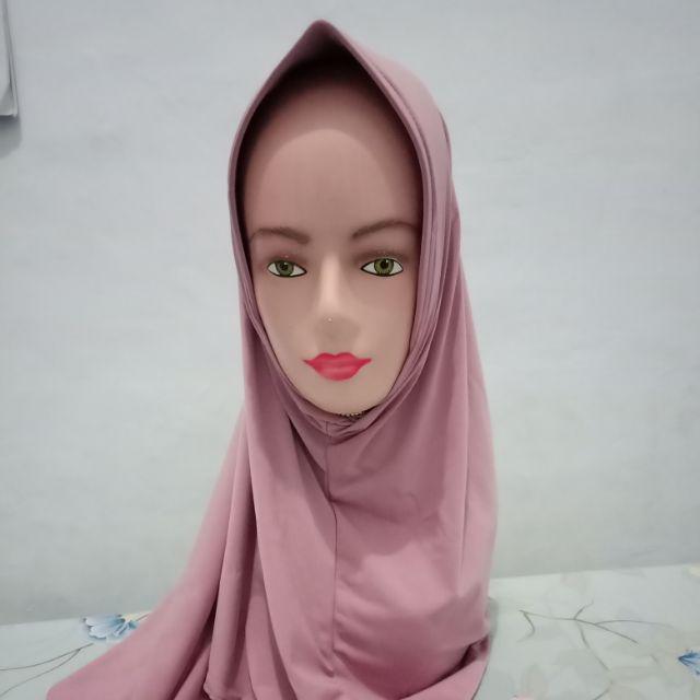 Detail Warna Hijab Dusty Pink Nomer 46
