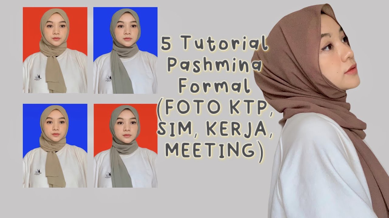 Warna Hijab Untuk Foto Ktp - KibrisPDR