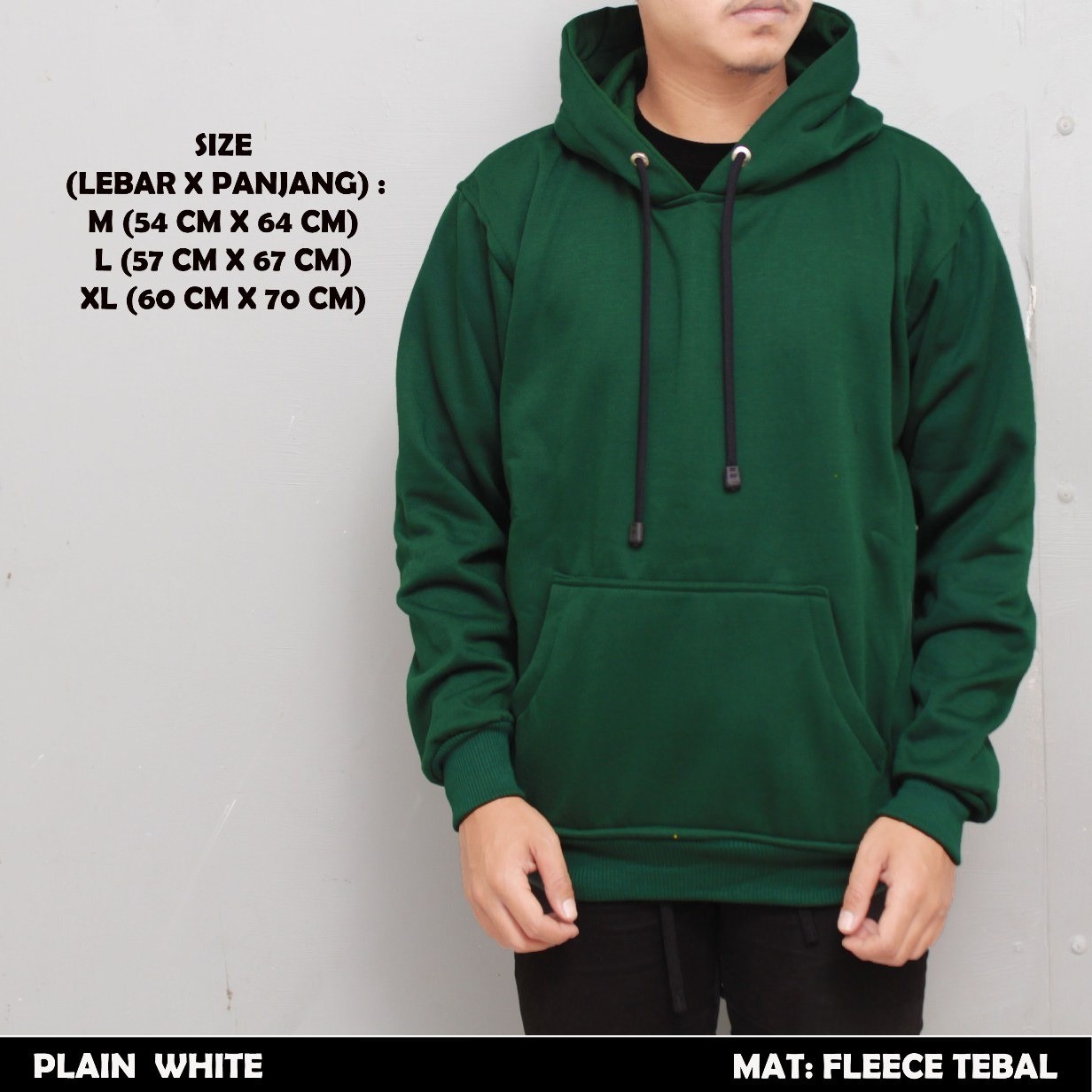 Detail Warna Hoodie Polos Nomer 22