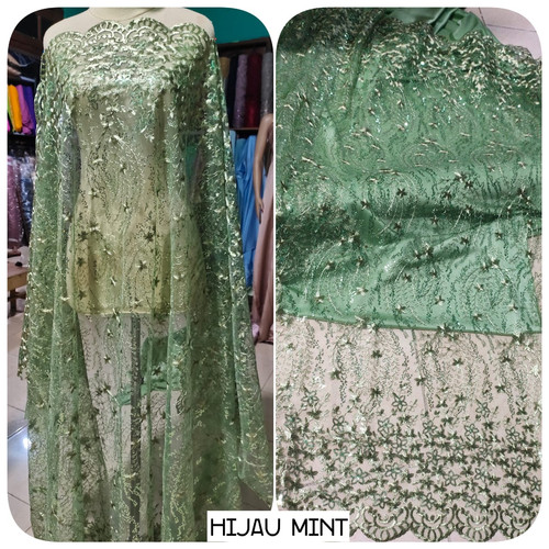 Detail Warna Kain Hijau Mint Nomer 27