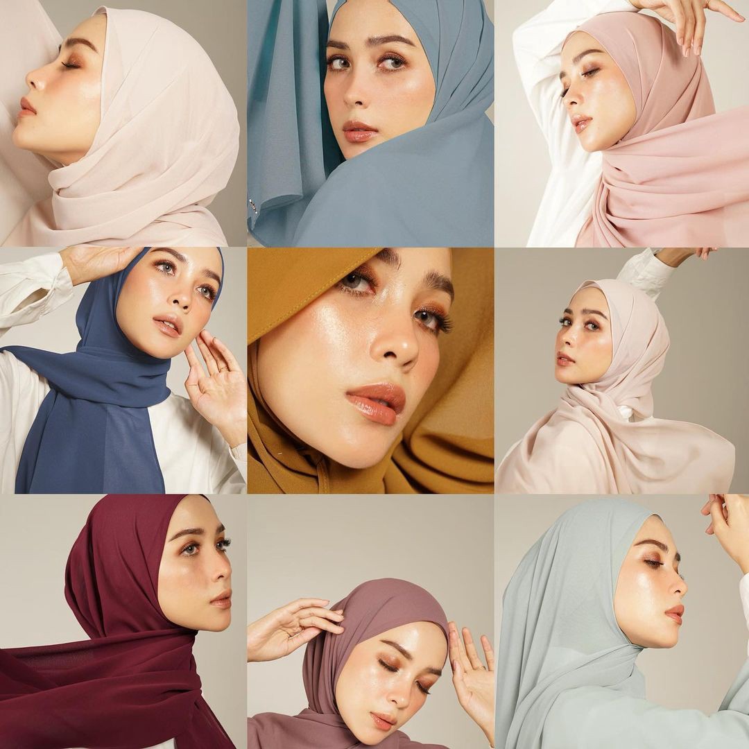 Detail Warna Kerudung Yang Netral Untuk Semua Baju Nomer 27