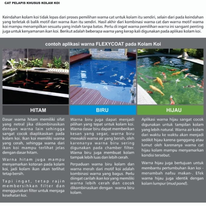 Detail Warna Kolam Ikan Koi Nomer 34