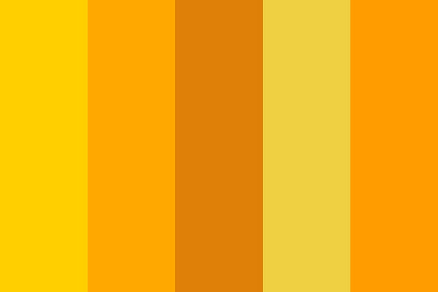 Warna Kuning Orange - KibrisPDR
