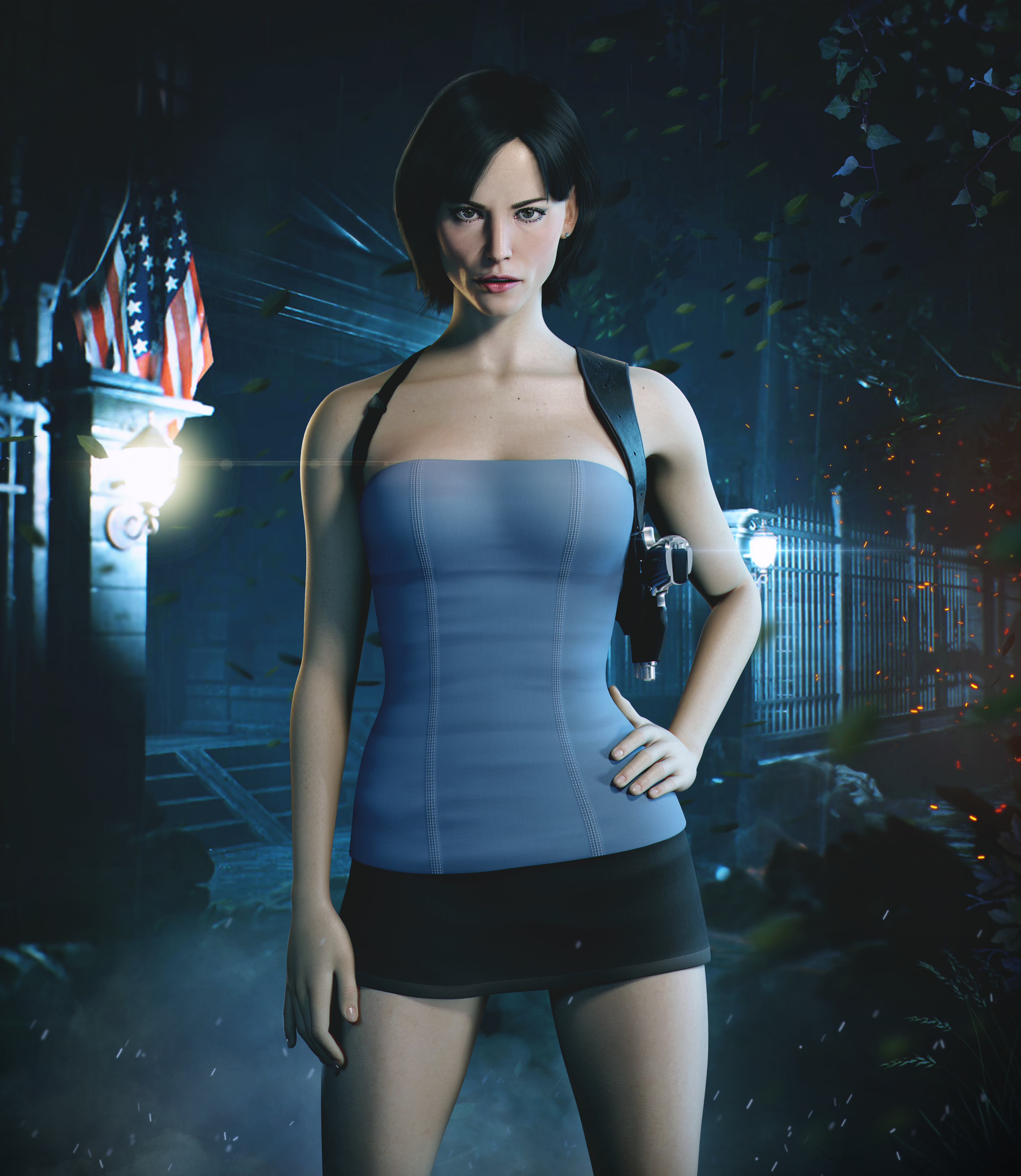 Detail Sienna Guillory Jill Valentine Nomer 6