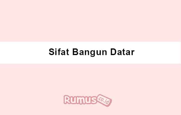 Detail Sifat Sifat Bangun Datar Dan Gambarnya Nomer 30