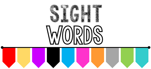 Detail Sight Word Clipart Nomer 14